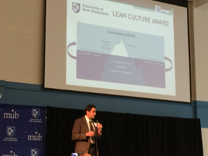 Paul DeMello provides remarks on importance of Lean